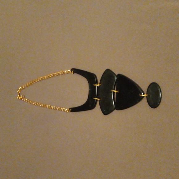 Chico's Gold and Black Adjustable Necklace - Picture 5 of 5